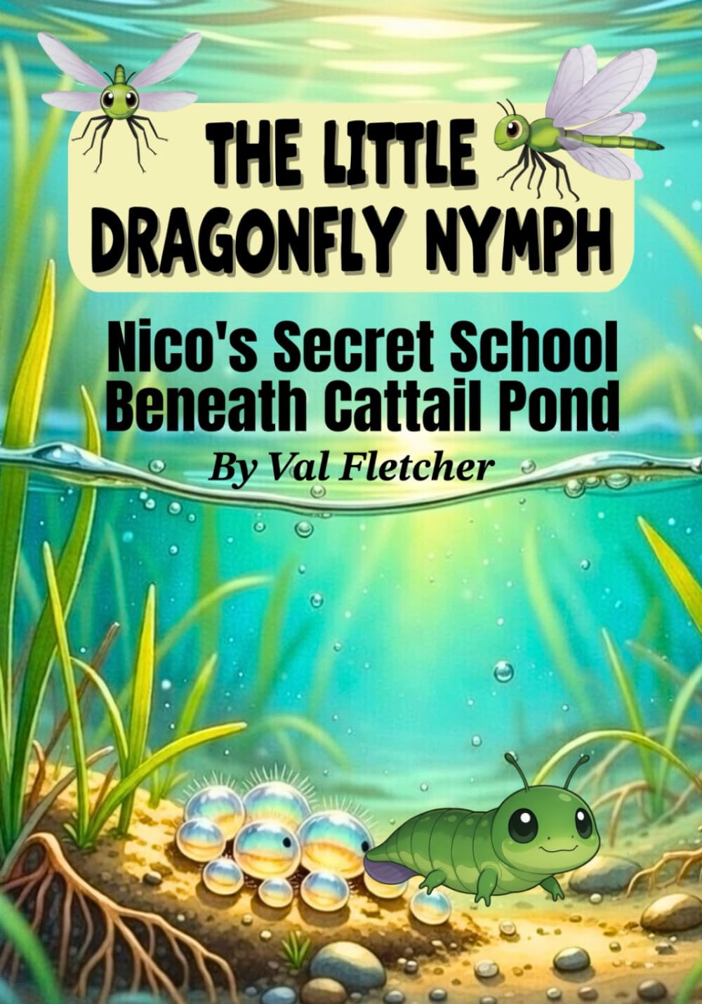 The Little Dragonfly Nymph: Nico's Secret School Beneath the Pond
