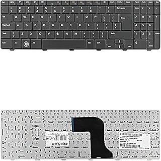 Wefly Laptop Keyboard Compatible for Dell Inspiron 15R 5010 M5010 M501R N5010 09GT99 NSK-DRASW 96DJT 096DJT NSK-DRASW Series Black US Layout