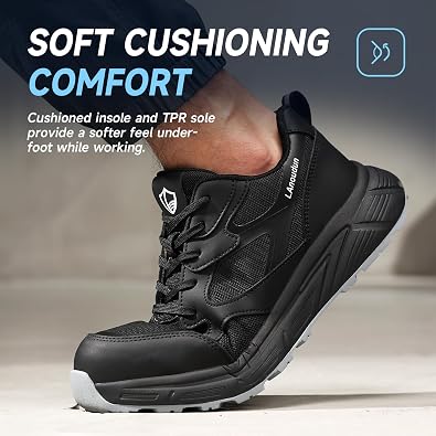 Work Shoes for Men Lightweight Safety Shoes Men