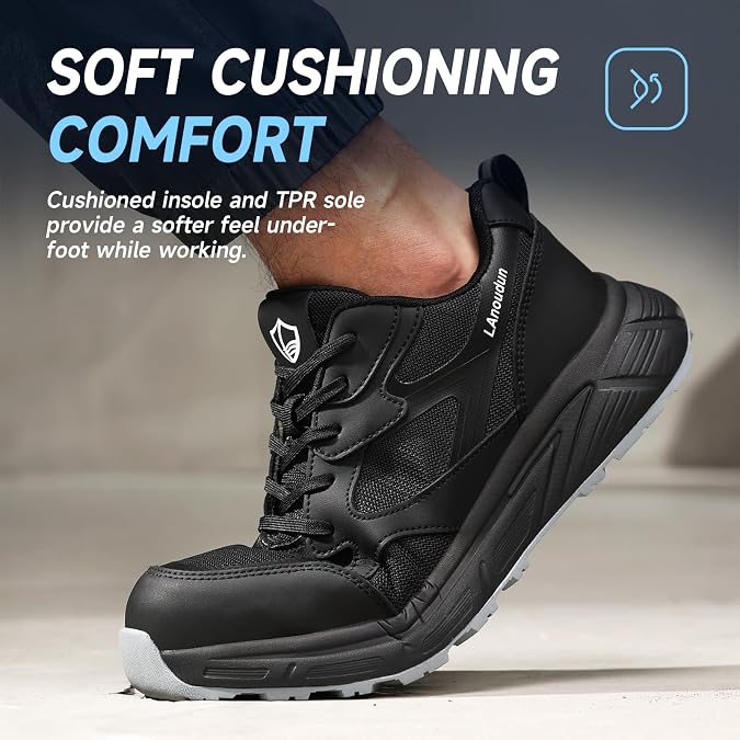 Work Shoes for Men Lightweight Safety Shoes Men