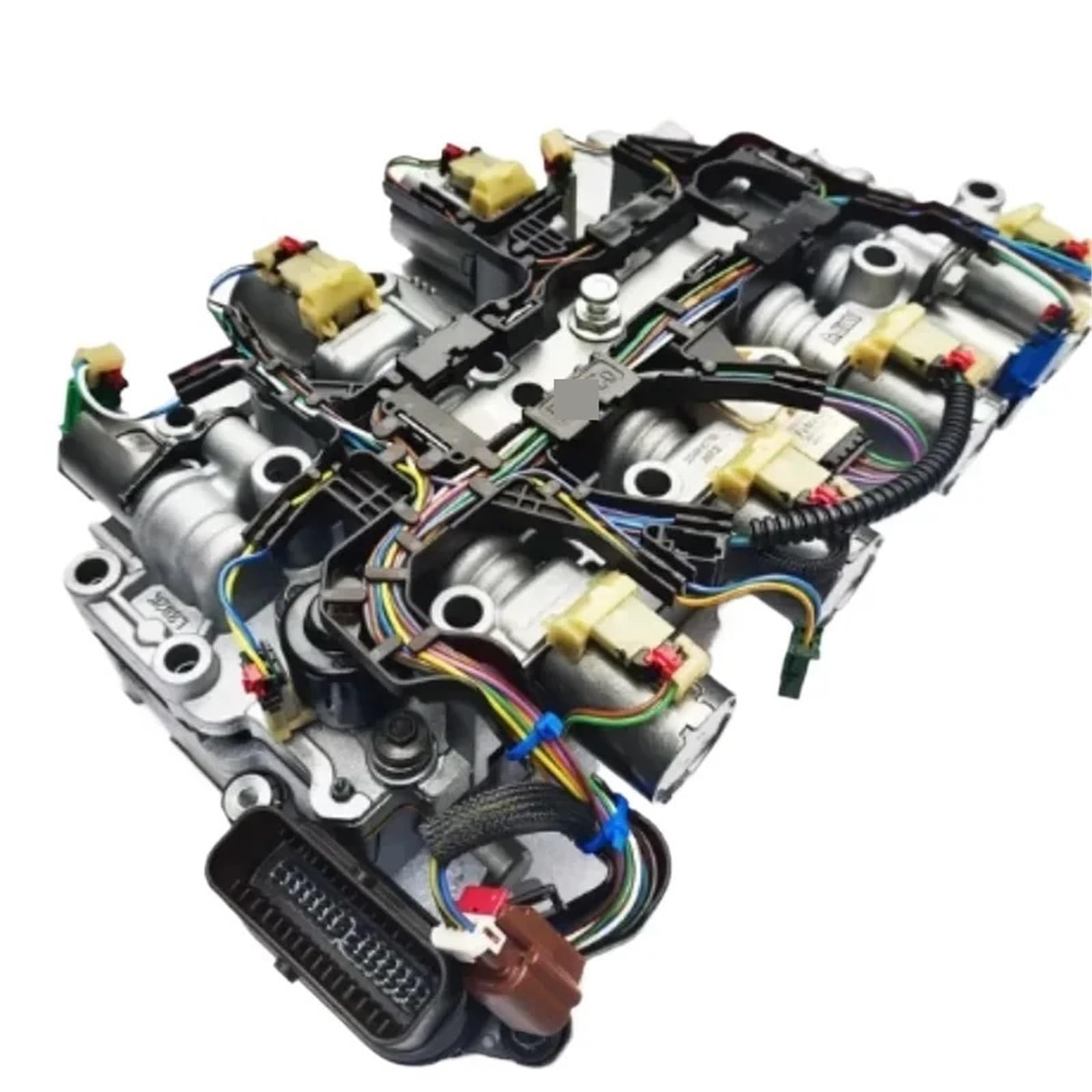 Cuerpo de válvulas de transmisión automática de 8 velocidades 8F35 con solenoides y arnés de cableado, compatible con Ford 8F35