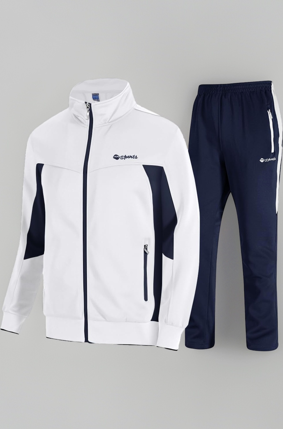 TBMPOY Men's Tracksuit Athletic Sports Casual Full Zip Sweatsuit