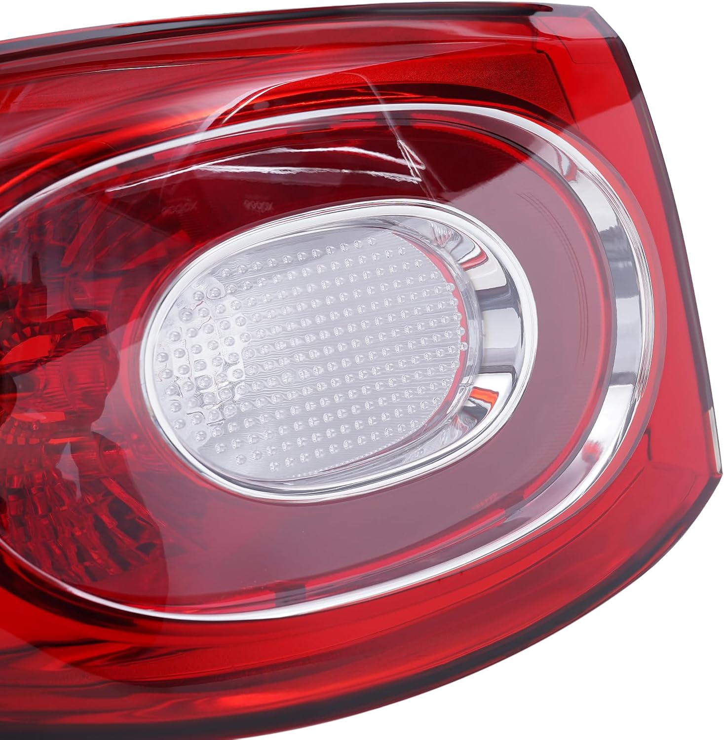 LYNICESHOP Rear Tail Lamp, Tail Lamp Brake Light, Tail Light Assembly, For 2008-2011 VW Tiguan (Driver Side Taillight)