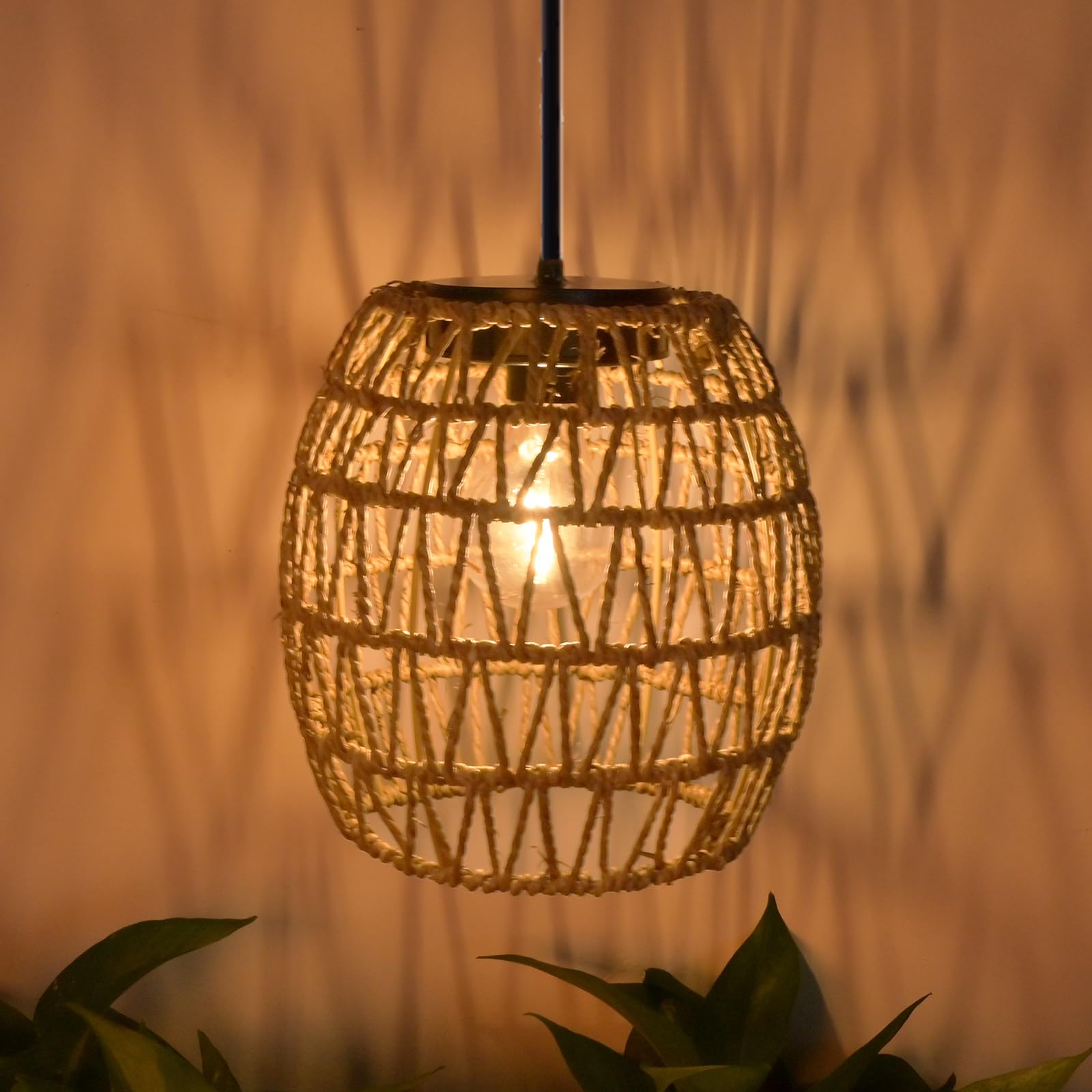 pearlstar Lámpara colgante con batería, lámpara colgante alimentada por batería con temporizador de 6 horas, lámpara colgante para exteriores, lámpara colgante para patio, bar, jardín, terraza, salón