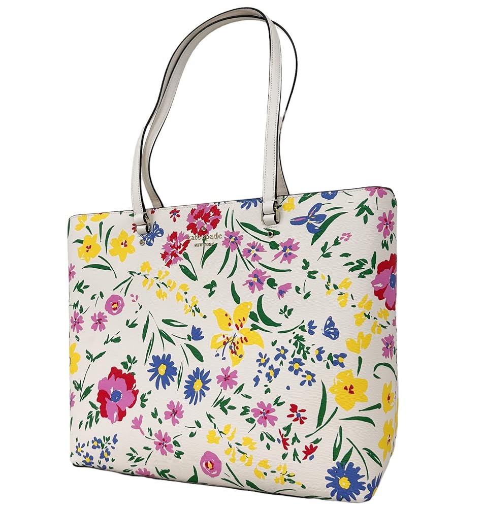 トートバッグ Kate Spade On Purpose Bouquet Canvas Large Tote KI790_403