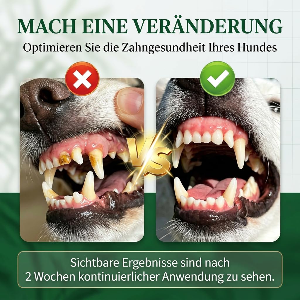 Mydelia Hundezahn-Pulver Mydelia Dental Pulver Fuer Hunde Zahnreinigung Zahnstein Natuerlich