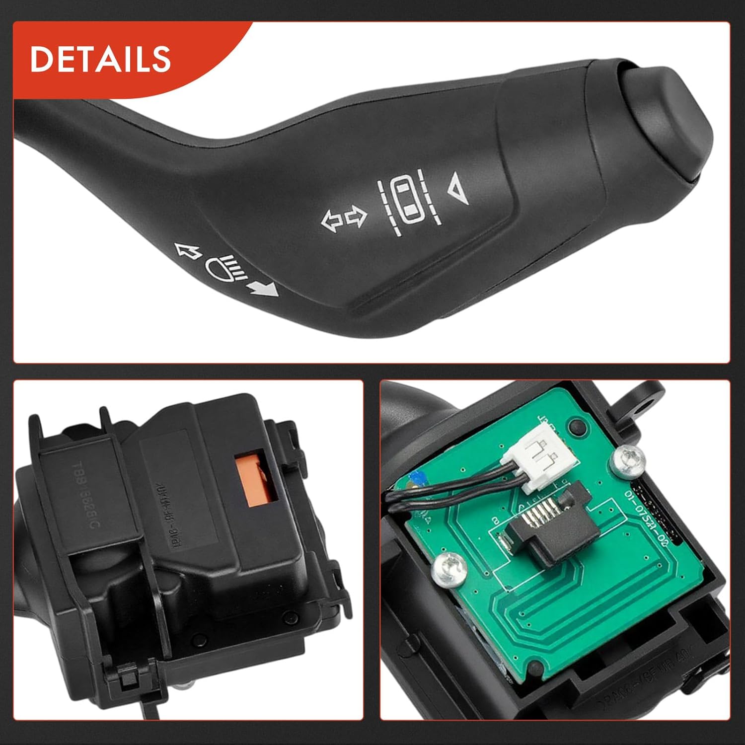 A-Premium Turn Signal Switch Headlight Dimmer Multifunction Switch Lever Compatible with Ford Fusion 2013 & Lincoln MKZ 2013