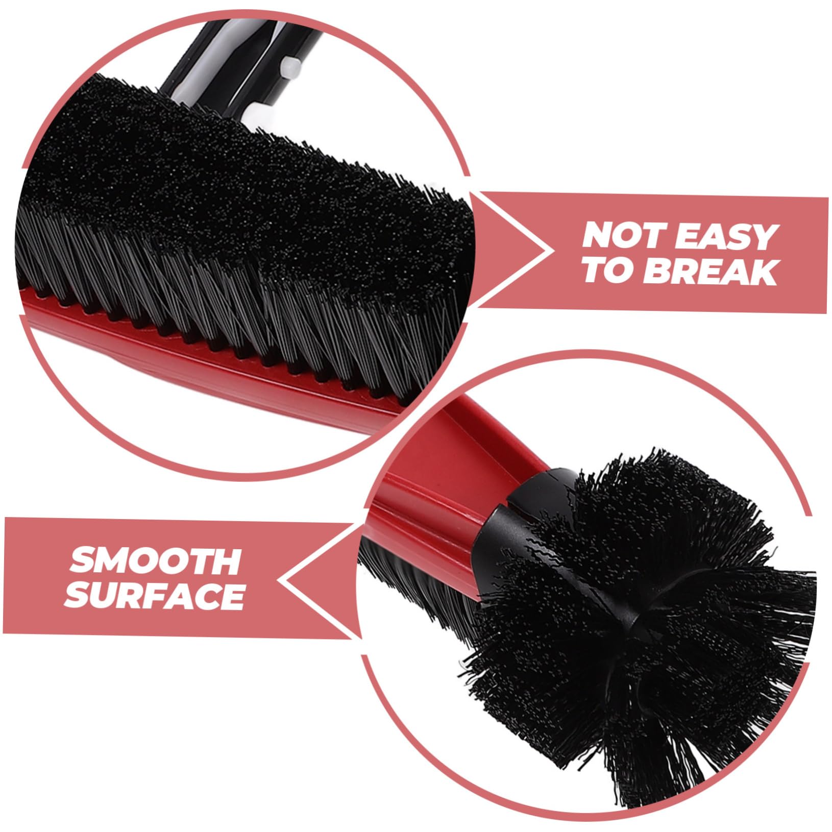 Brosse de Nettoyage pour Piscine avec Manche à Brosse Rotative pour Carrelage et Angles Nettoyage des Algues et Salissures