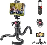 Vista 1 de ULANZI Soporte de video para teléfono inteligente con asas + trípode para cámara ULANZI FT-01 con soporte para teléfono
