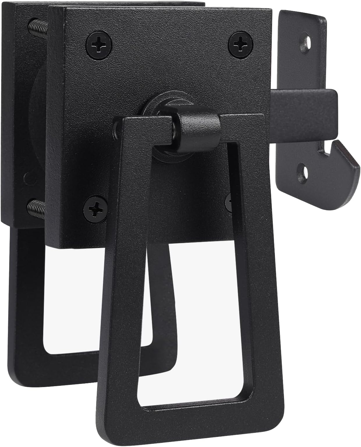 Bdmetals Gate Latch Heavy Duty for Wooden Fence, Aluminum