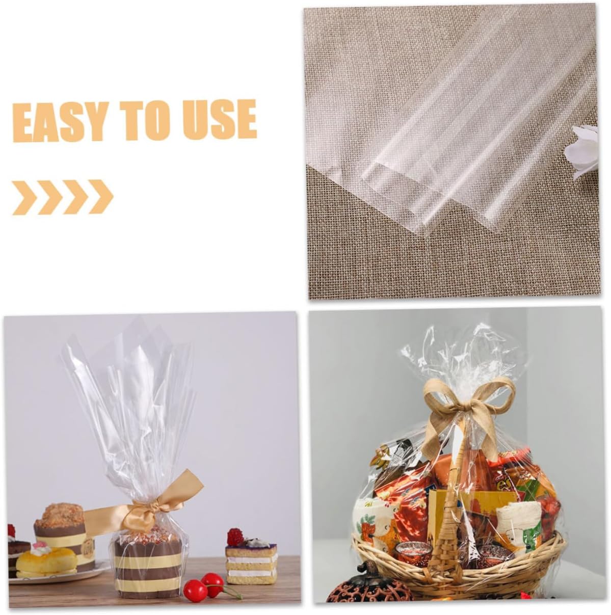 GETAJGHSD 2rolls Wrapping Cellophane Wrap for Flowers Craft Packing Film Diy Wrapping Flower Packing Film Floral Wrap