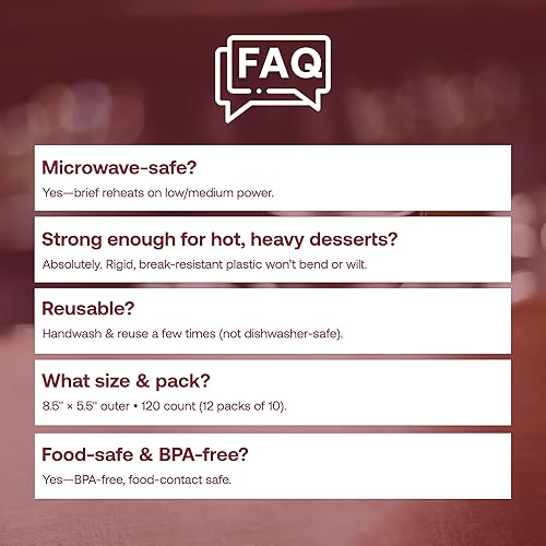 Miniatura 6 de Smarty Had A Party 120 elegantes platos de postre de plástico desechables, platos rectangulares transparentes resistentes para ensalada y aperitivo