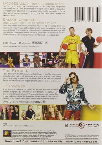 Miniatura 2 de Dodgeball A True Underdog Story The Rocker Double Feature