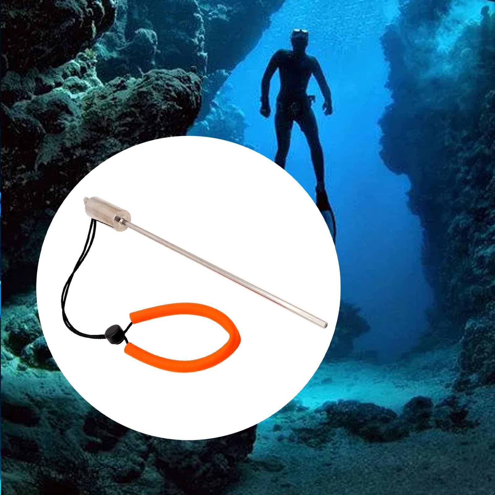 Yiju Diving Stick Handheld Diving Scuba Lobster Stick for Indication Measurement