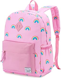Kids School Backpack Rucksack for Boys Girls Children's Toddler Backpack Kindergarten Book Bag with Chest Buckle