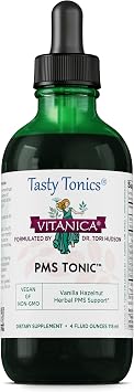 Vitanica PMS Tonic, Premenstrual Support, Vegan, 4 fl oz