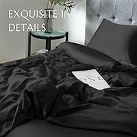 Vista 8 de THXSILK Funda de edredón 100% seda de morera, funda de edredón de seda de grado superior 7A+, funda de edredón de plumón de alta gama con cierre