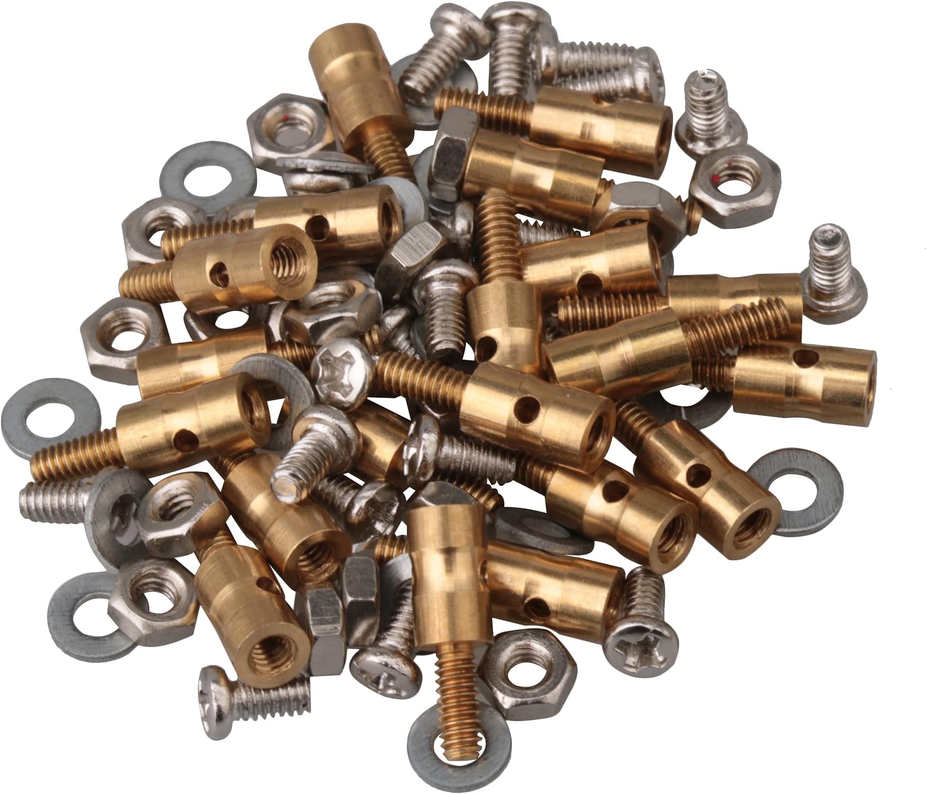 20pcs Metal 1 MM Pushrod Linkage Stopper with Screw and Nut for RC Airplane Helicopter