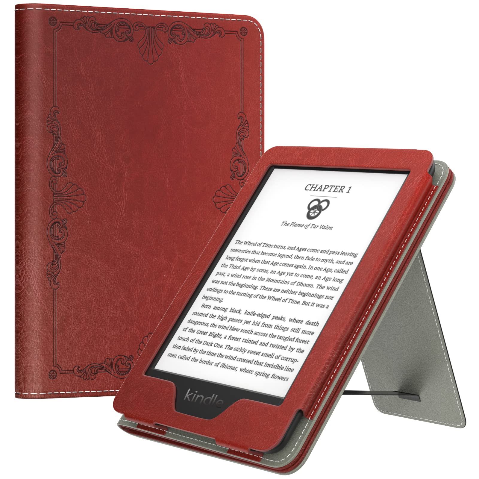 MoKo Case Fits All-new 6" Kindle(11th Generation, 2024/2022 Release)/ Kindle(10th Gen,2019)/Kindle(8th Gen, 2016)