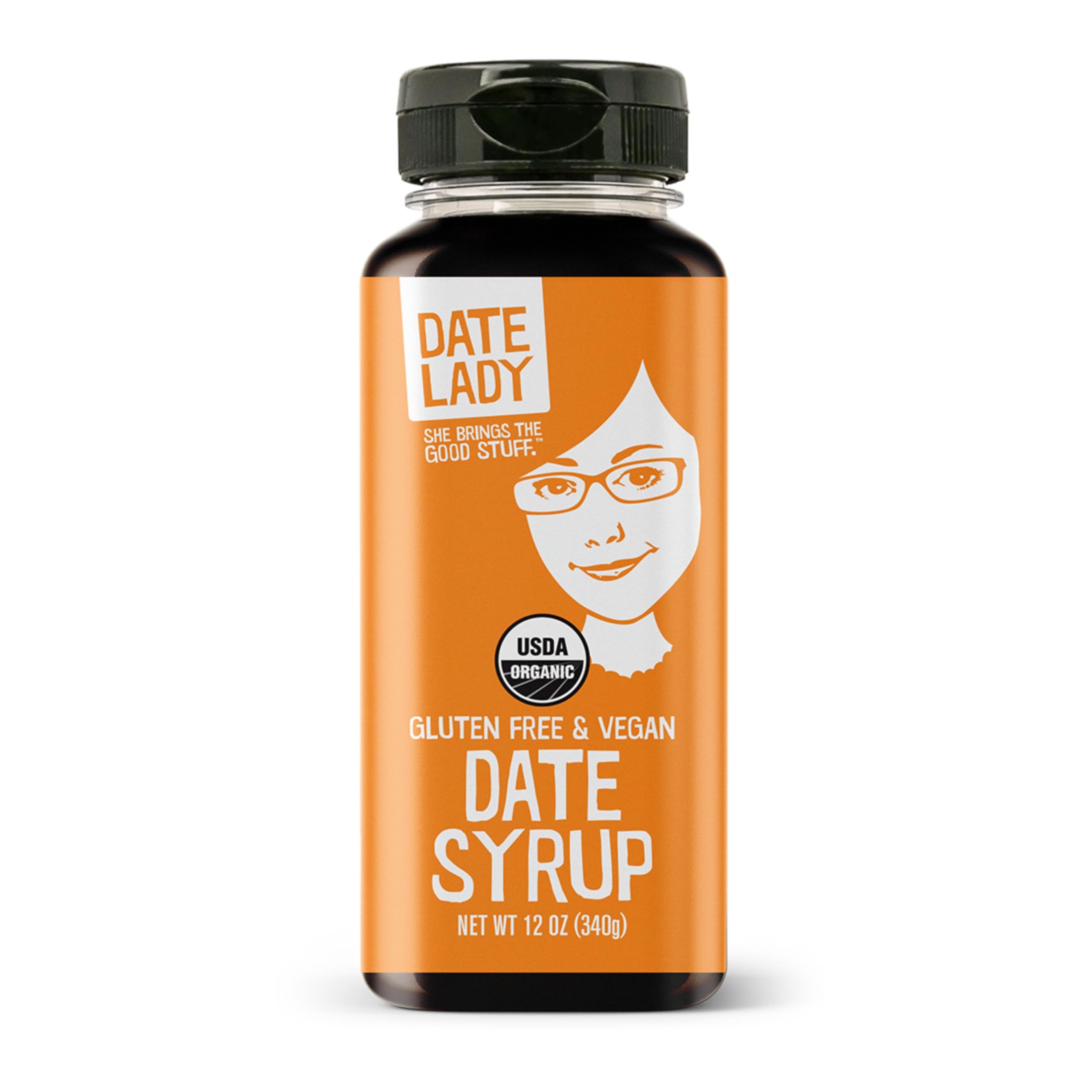 Amazon.com: Date Syrup, Organic Sugar Substitute, 12 oz Squeeze