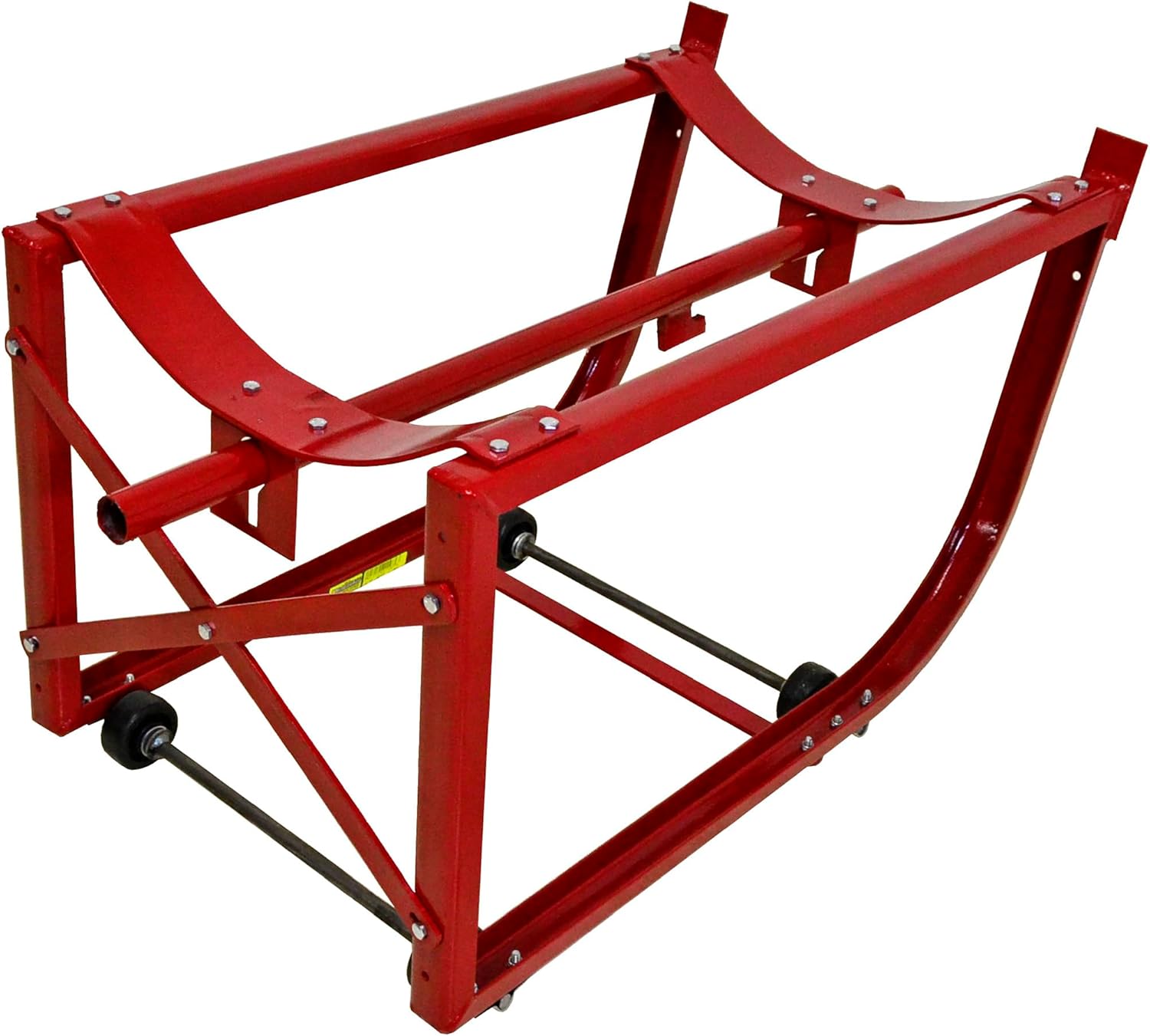 Milwaukee Hand Trucks 40158 55-Gallon Drum Cradle with Wheels