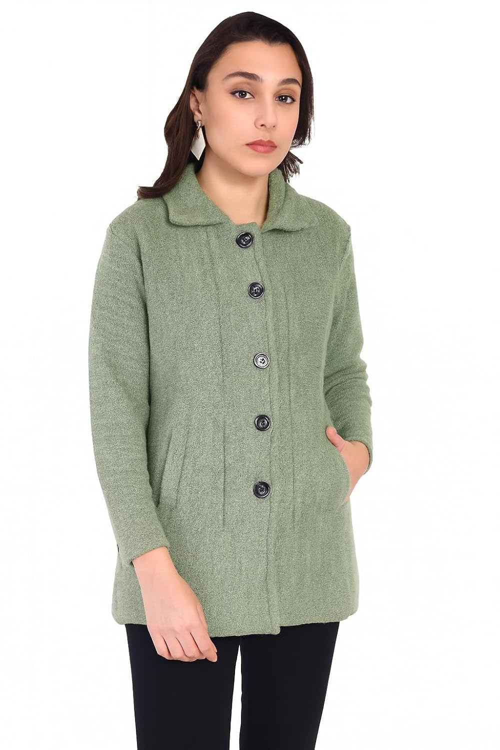 HAUTEMODA Women's Wool Lapel Collared Cardigans - Review, Price and Buying Guide
