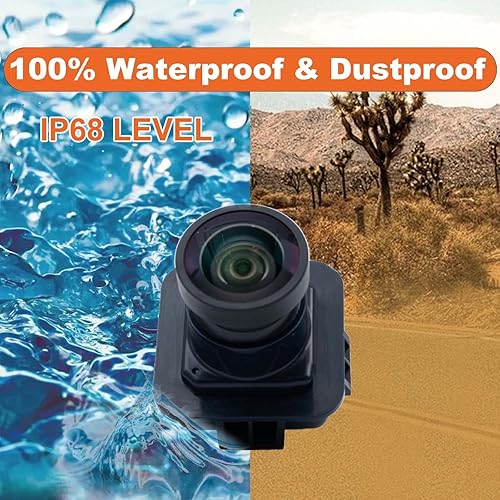 Miniatura 3 de Cámara de respaldo de visión trasera compatible con Ford F-150 2011-2014 Ford Mustang 2015-2018 Park Assist Camera Reemplaza# BL3Z-19G490-B