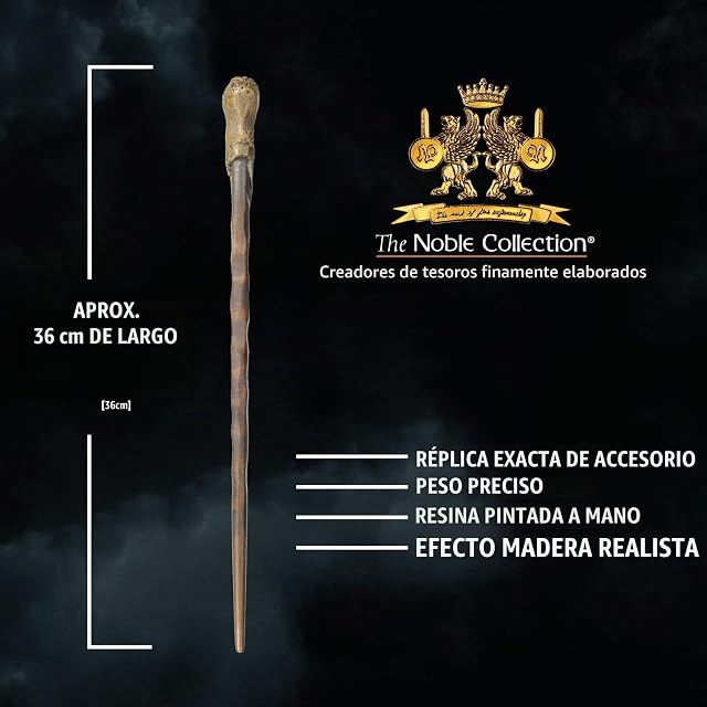 Foto 4 de 7 de The Noble Collection Harry Potter - Réplica Varita Ron Weasley Olivanders 40cm
