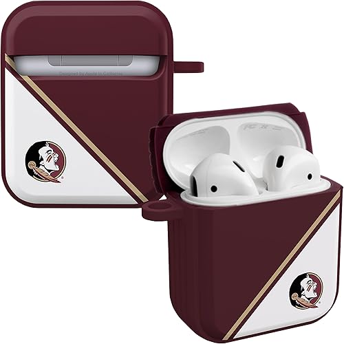 Miniatura 19 de Affinity Bands Florida State Seminoles Champion Series HDX - Funda compatible con Apple AirPods Pro Champion Series,Camo,Clásico,bermellón