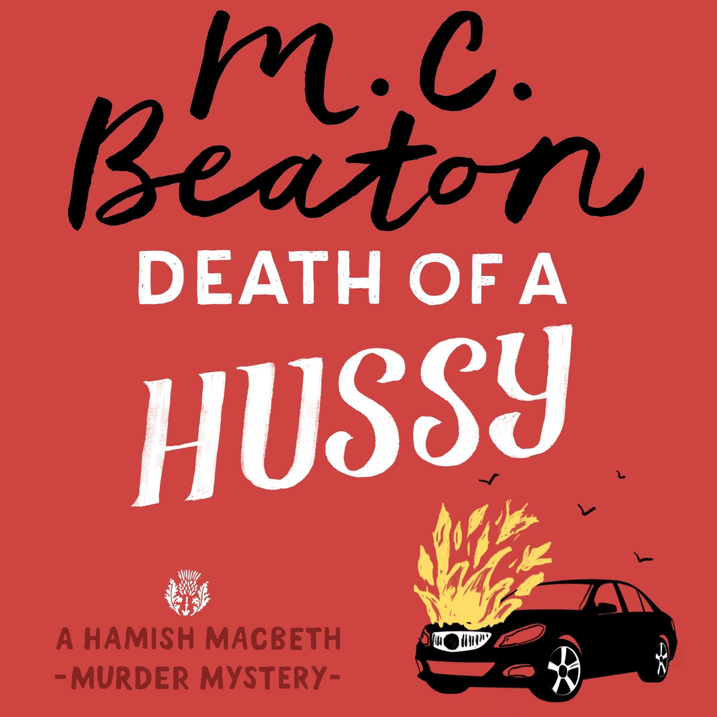 Cover art for Death of a Hussy