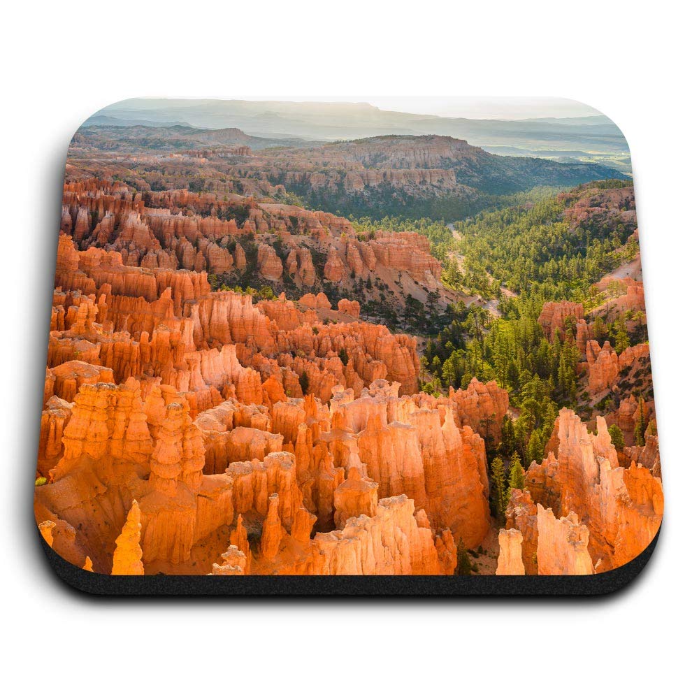 Destination Vinyl Ltd Multicolor 1 X Square Mdf Fridge Magnet - Bryce Canyon National Park Utah Usa 16353