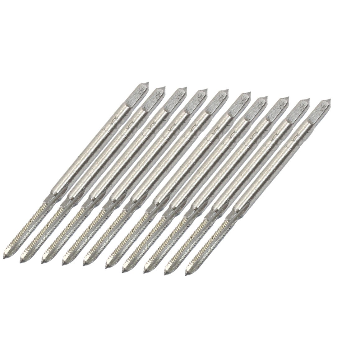 Aexit 10 Pcs Wrenches M2 2mm High Speed Steel HSS Machine Screw Thread Adjustable Wrenches Metric Taps