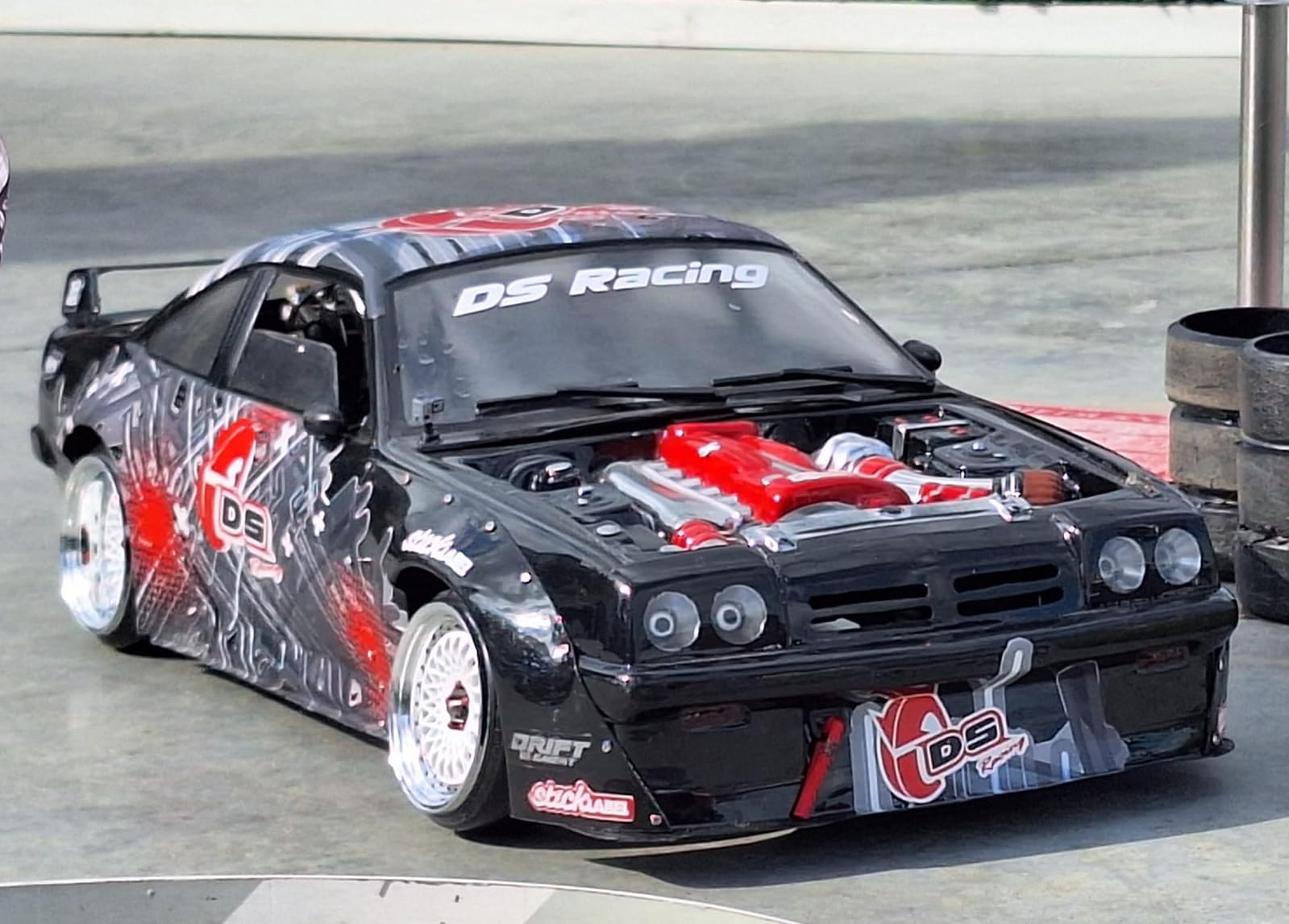 Amazon.com: DS Racing Drift Element 1/10 RC Drift Car Rims Wheels