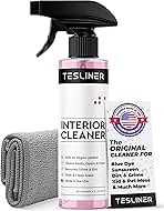 Tesla Seat Cleaner & Stain Remover - Interior Cleaner, Safe on Black & White Vegan Leather, Interior Cleaning Products for Seats, Dash, Console | Tesla Model 3 Y S X Juniper Accessories 2025 & 2026