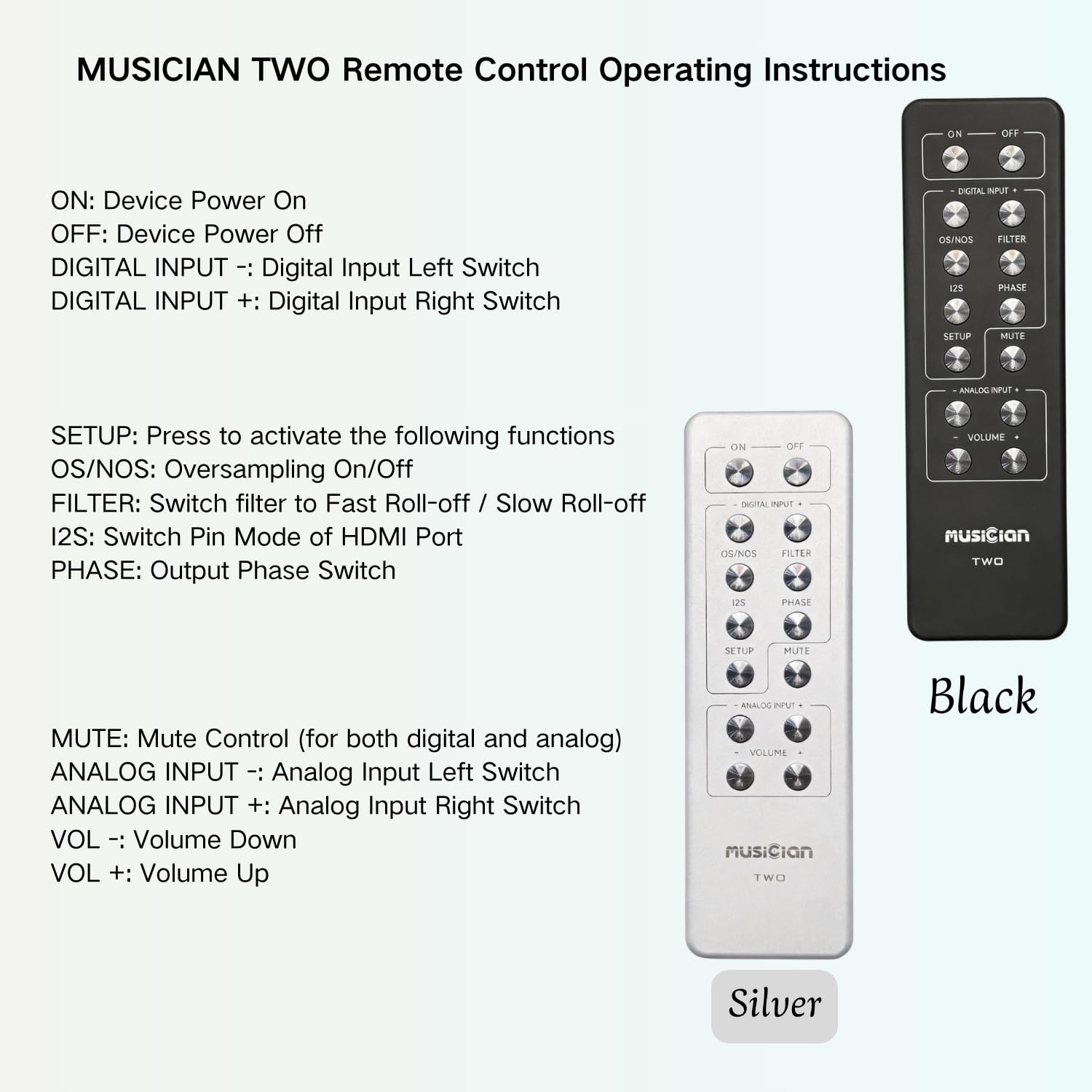 Musician Pegasus III R2R DAC Decoder Audio Digitale, Nero | Supporta PCM 32Bit/1536kHz e DSD1024, doppio clock TCXO, ingressi digitali multipli, uscite XLR e RCA, DAC bilanciato