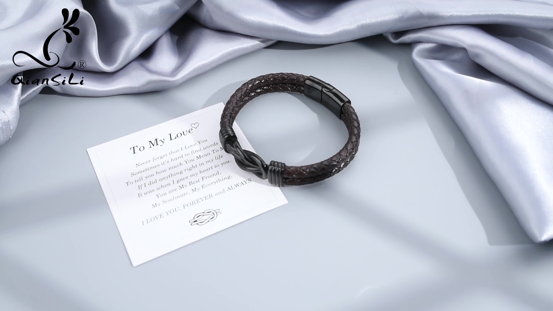 Bracciale Elastico Uomo In Pietra Occhio Di Tigre – Regalo Personalizzato Per Compleanno, Natale, Per Papà, Fidanzato, Nonno, Collega, Confezione Regalo Con Biglietto
