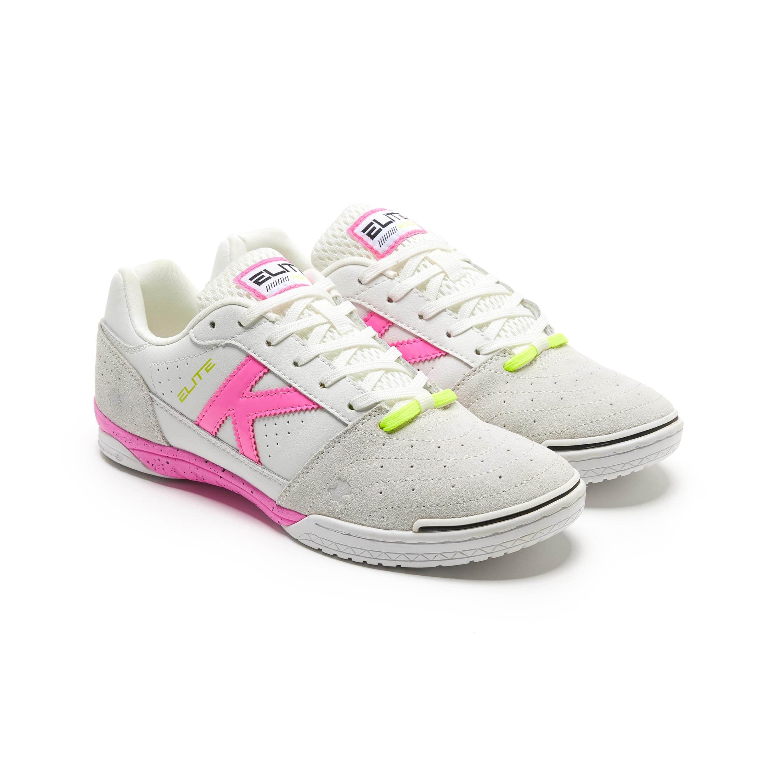 KELME Zapatillas De Fútbol Sala Elite Blanco Y Fucsia Scarpe da ginnasticaUnisex - Adulto