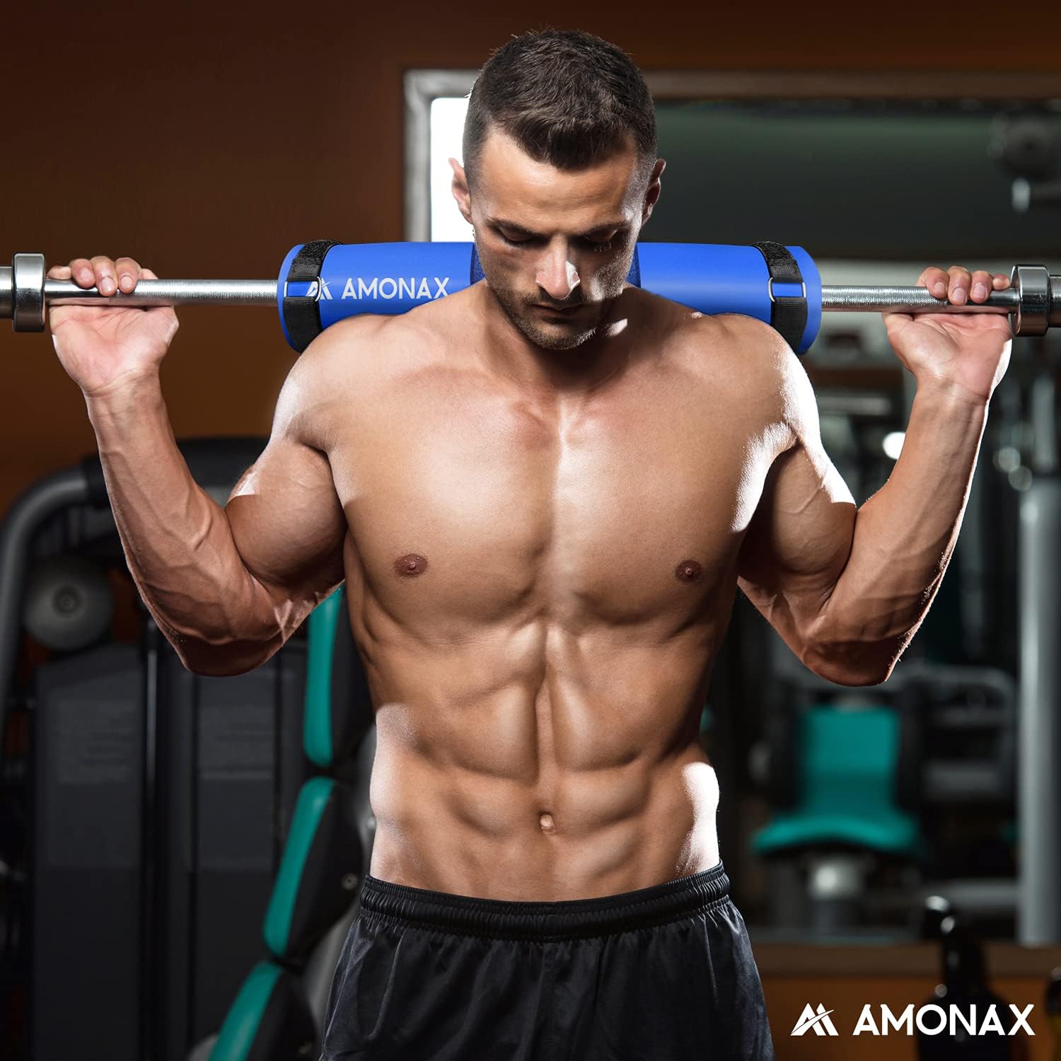 AMONAX Barbell Squat Pad, Extra Thick Foam Padding for Neck & Shoulder Support - Image 5