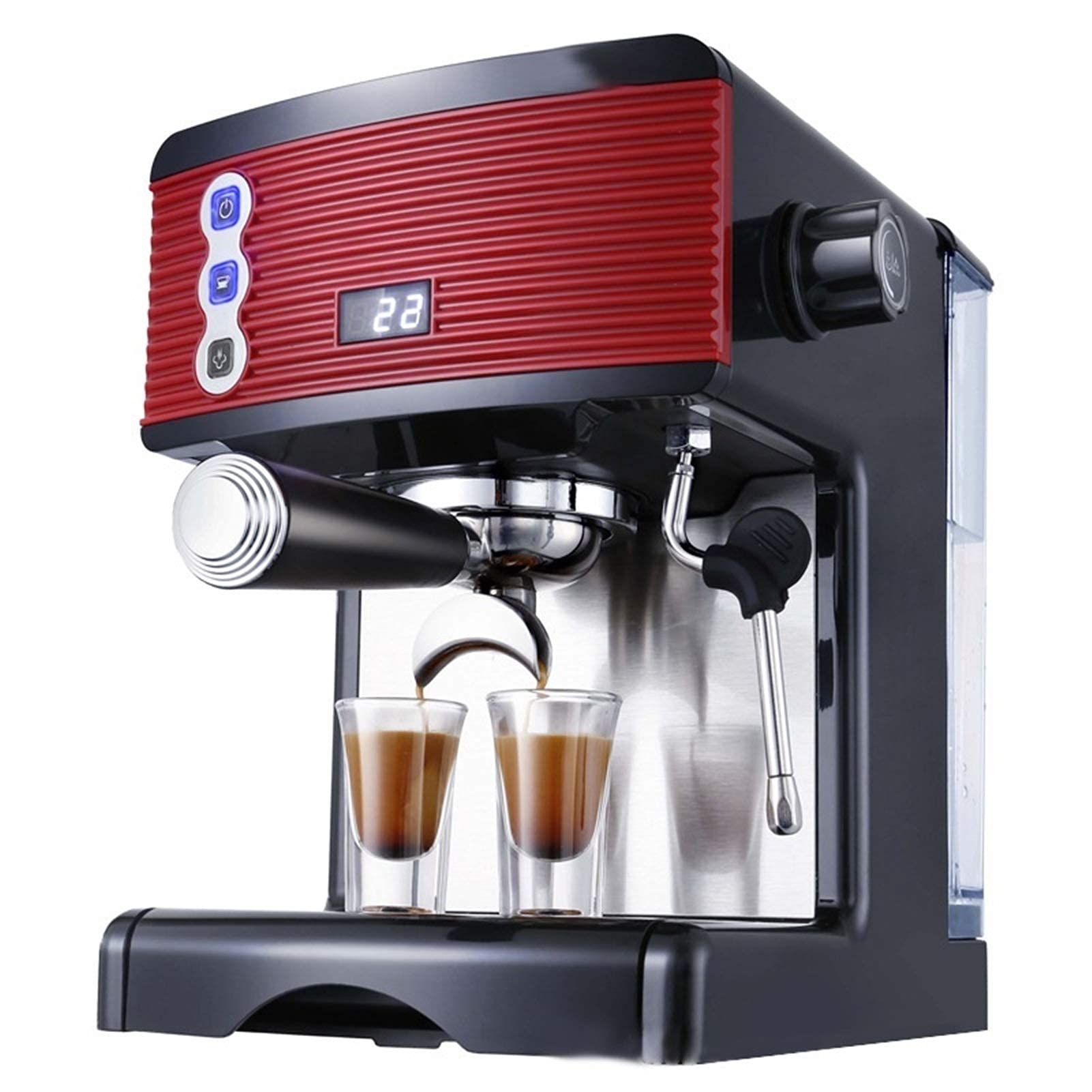 CUNTO Macchina per caffè espresso elettrica domestica Macinino da caffè Macchina per caffè elettrica in schiuma Elettrodomestici da cucina