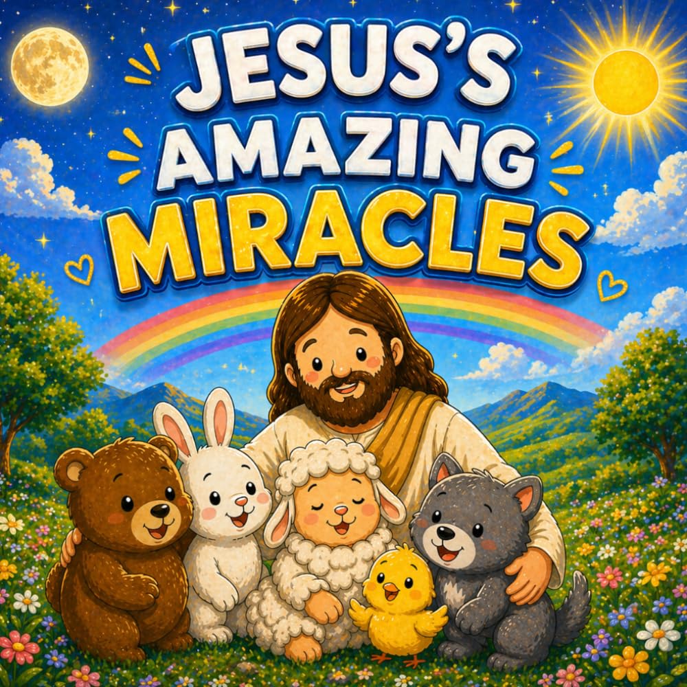 Jesus's Amazing Miracles: Children's bible story book of some simple miracles Jesus performed. Cozy and heartwarming journey of faith, hope, and love, ... of Jesus. (Children's story books on Jesus)