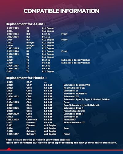 Vista 567 de KAX Espaciadores de rueda de 0.236 x 5.315 in, espaciadores de rueda centrados de 2 pulgadas y 6 lengüetas para F-15-0, Expedition, Mark LT, Negro