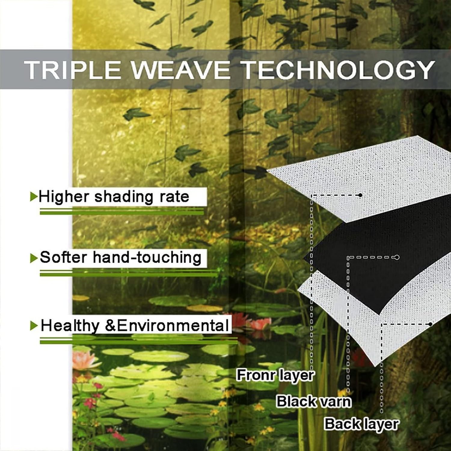 Forest Curtains, Dream Fairy Tale Forest Plants Natural Landscape Home Bedroom Living Room Window Treatments Drapes 63x72in