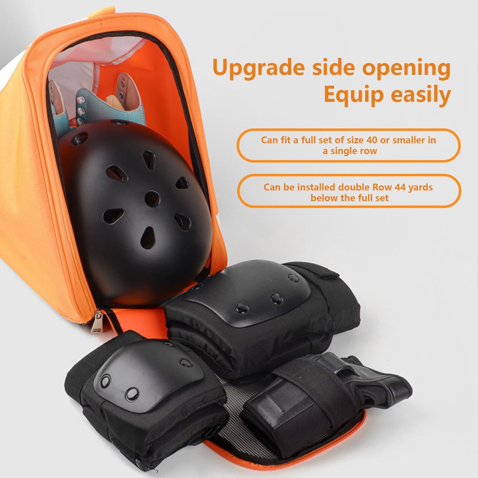 Zaino da skate Tracolla porta-pattini per sport | Borsa porta-pattini da esterno per Pattinaggio rotellistico, hockey, outdoor, palestra, viaggio, fitness, adulti e bambini