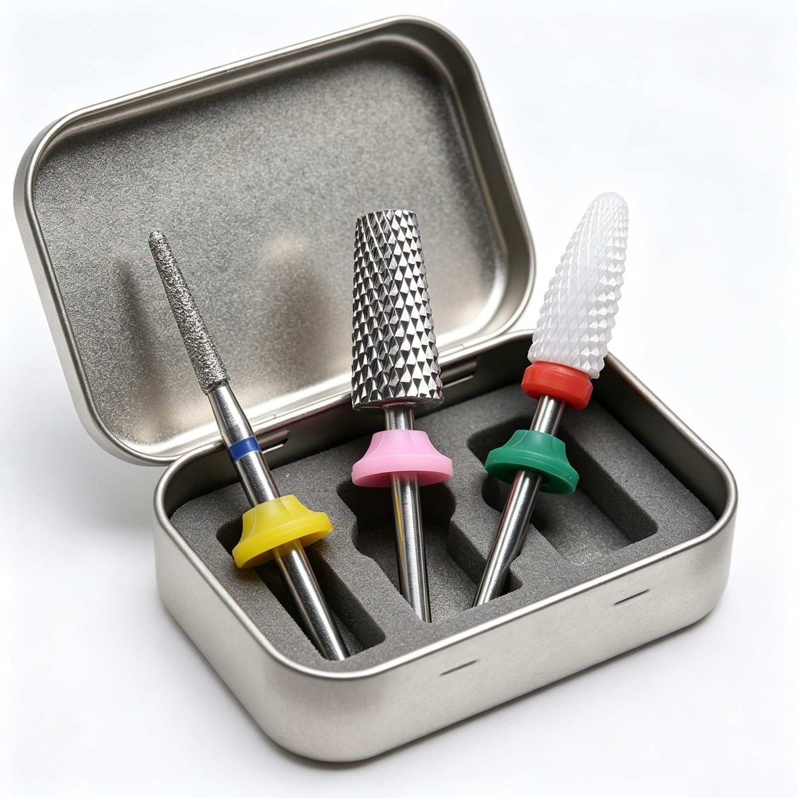 Tofficu 100 Pièces Cache-poussière pour Perceuse à Ongles en Plastique, Protection Rapide, Adapté pour Usage en Salon Domicile, pour Artistes de L’ongle Couleur Aléatoire
