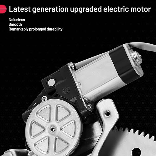 Vista 36 de BDFHYK 741-348 Elevalunas eléctrico con motor delantero izquierdo del conductor para Nissan Frontier 2005-2015, Pathfinder 2005-2010, Xterra