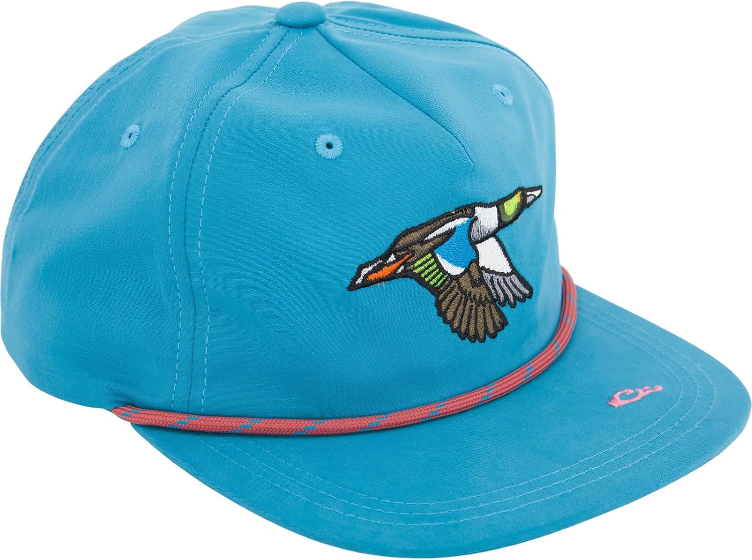 Drake Waterfowl Men's Duck Rope Cap | Rugged Lightweight Outdoor Hunting Cotton Hat w/Adjustable Snap Closure & Front Logo