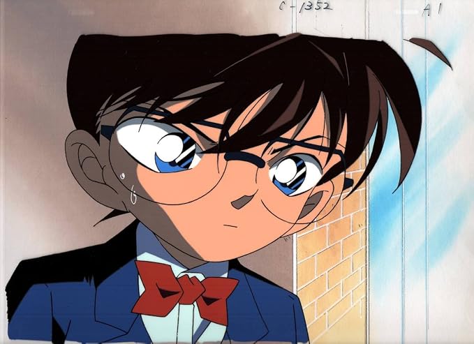 Amazon 大判 セル画 動画付き 劇場版 名探偵コナン 天国へのカウントダウン 江戸川コナン アニメ 萌えグッズ 通販