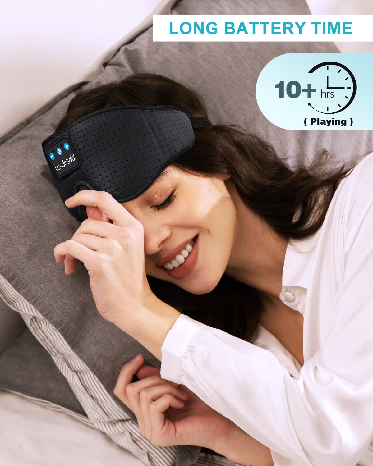 LC-dolida Weighted Sleep Mask Gallery Image