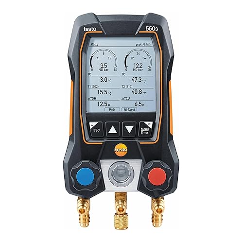 Miniatura 2 de Testo AG 0564 5501 Medidor de refrigerante 550s Set básico