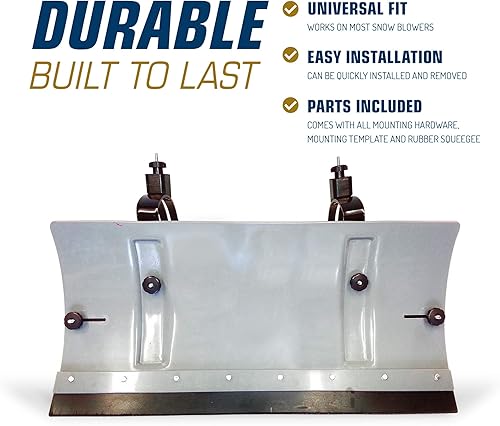 Miniatura 4 de Accesorios de cuchilla, empujadores de arado de granizado y soplador de nieve, granizado y quitanieves en 30 pulgadas (30)